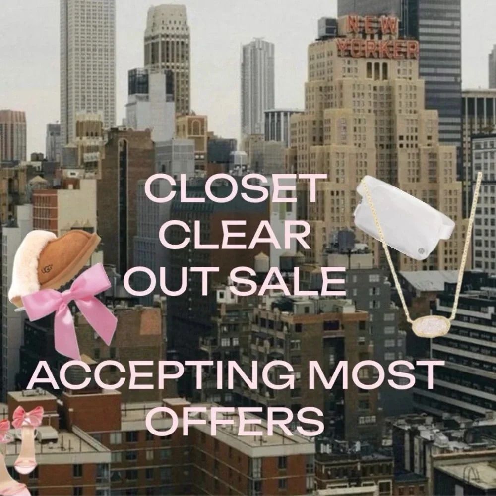 CLOSET CLEAR OUT SALE 💕 EVERYTHING MUST GO ✨ Accepting All Offers!